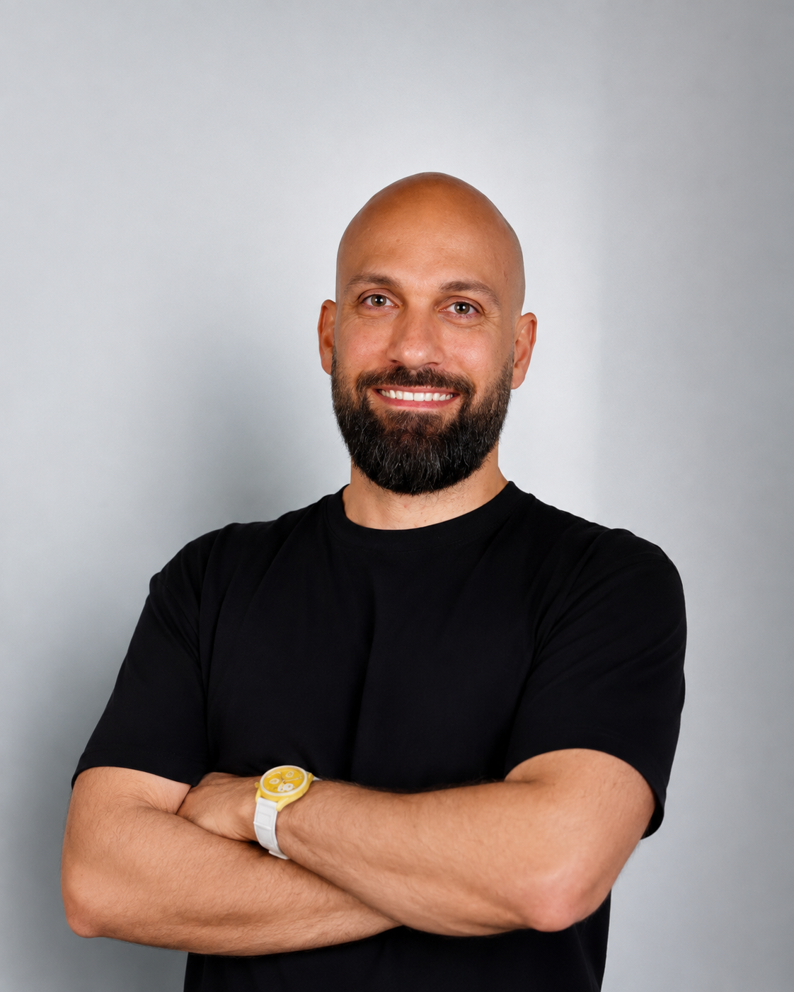 Tunc Tatlici working at his desk